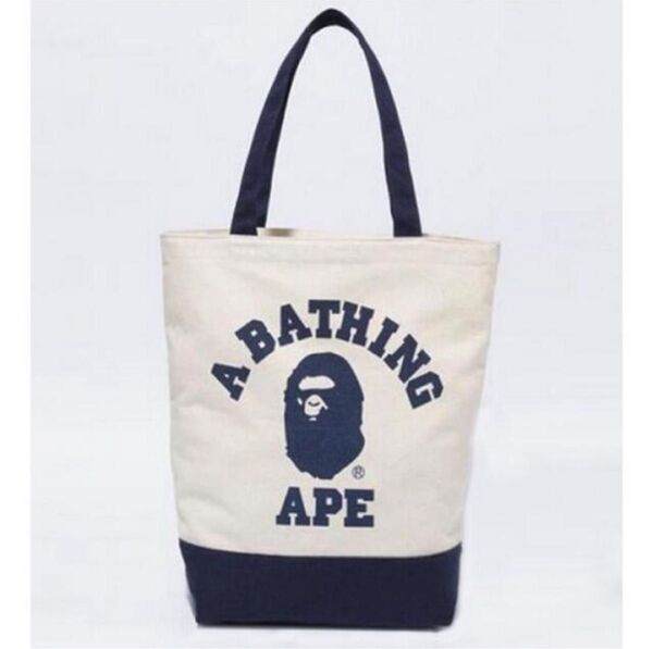 BAPE A BATHING APE ア ベイシング エイプ ロゴトートバッグ 新品未使用
