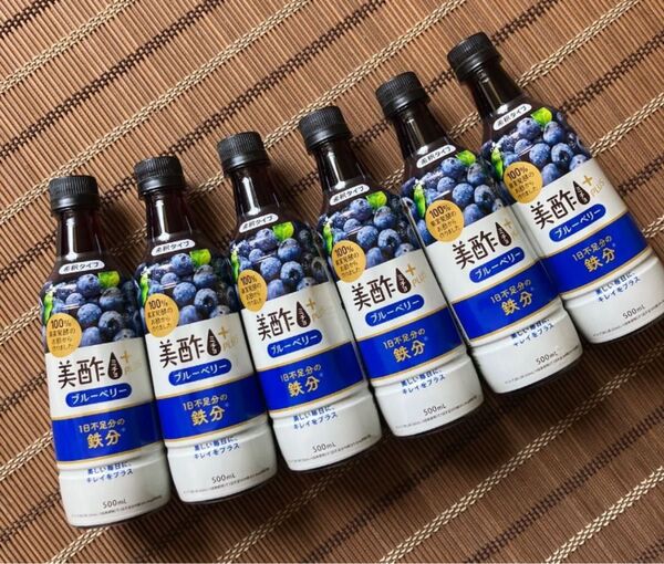 美酢 ブルーベリー 500ml×6本セット