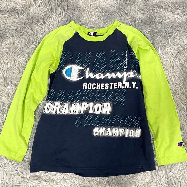 【Champion】チャンピオン キッズ 長袖Tシャツ ロンT トップス 130サイズ