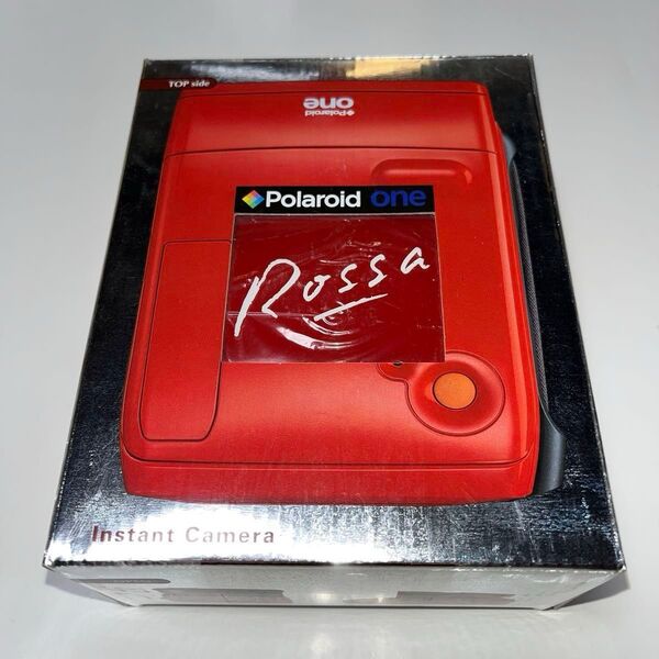 Polaroid one Rossa ポラロイド インスタント カメラ レッド 赤 外箱 説明書付属付き 『送料無料』