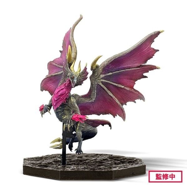CAPCOM FIGURE BUILDER CUBE MONSTER HUNTER 爵銀龍 メル・ゼナ フィギュア