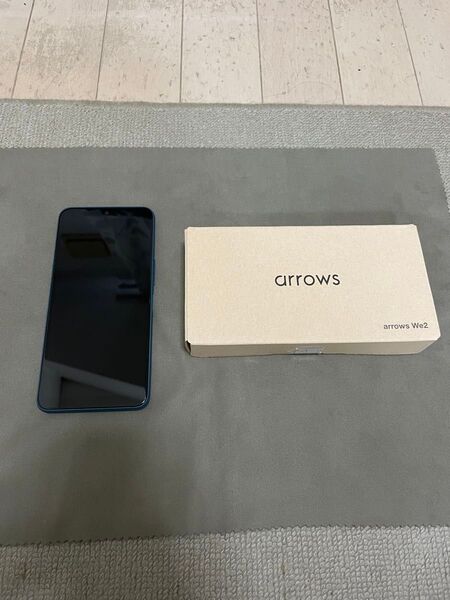 楽天版 SIMフリー arrows We2 M07 ASMC07002 ネイビーグリーン ネットワーク利用制限〇