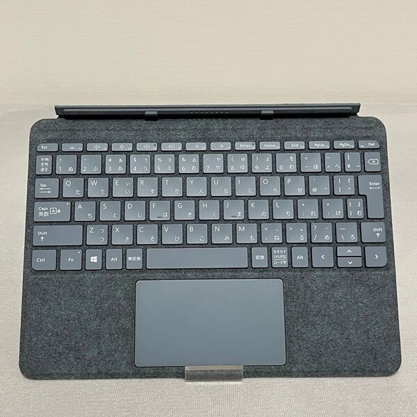 【美品】Surface Go Go2 Go3 タイプカバー アイスブルー 純正