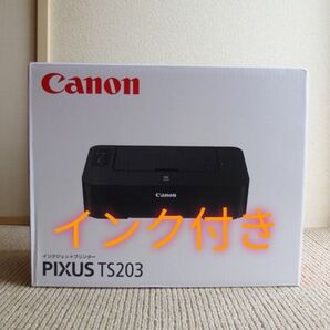 PIXUS TS203 プリンター キャノン canon インクジェット キヤノン 送料無料 インクBC-345、BC-346付き