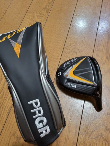 3W ヘッド単品 PRGR RS JUST FW 15度 プロギア ジャストフェアウェイウッド ヘッドのみ 美品
