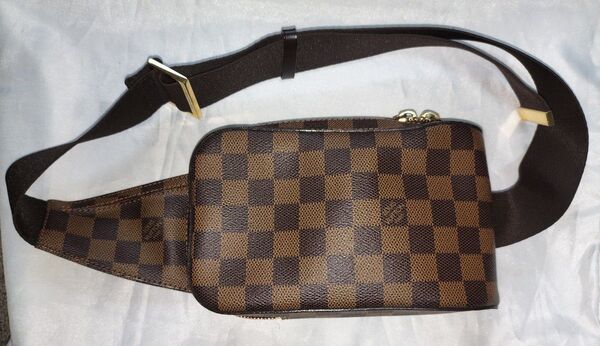 LOUIS VUITTON ルイヴィトン ダミエ ジェロニモス カバン ショルダーバッグ ウエストポーチ ボディバッグ