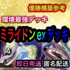即日発送 ガチ構築 ミライドンexデッキ 構築済みデッキ ポケモンカード