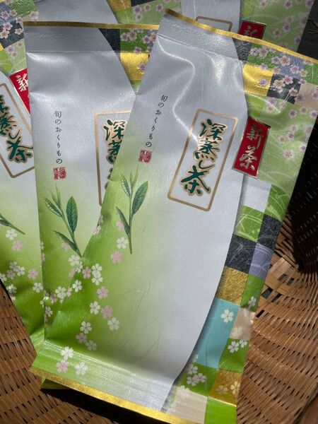 2025年産の新茶1番茶◎美味しいお茶◎深蒸し茶◎5袋セット◎緑茶◎即発送◎