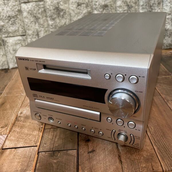 #826 ONKYO CD/MDチューナーアンプ FR-7GX ジャンク