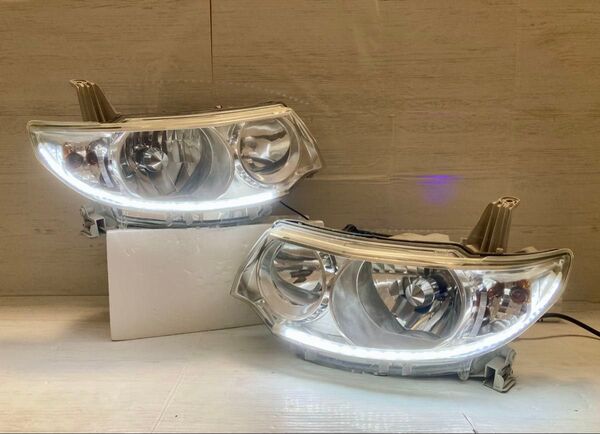 タントカスタム L375S L385S 流れるウインカー ヘッドライト 加工品