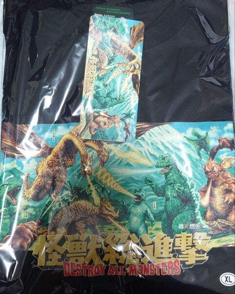 新品 ロッキンジェリービーン 怪獣総進撃 Rockin Jelly Bean Tシャツ 黒XL