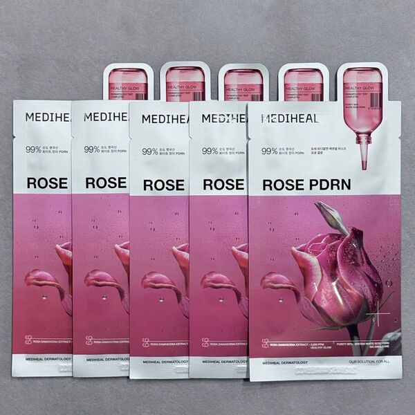 MEDIHEAL ROSE PDRN エッセンシャルマスクパック 5枚