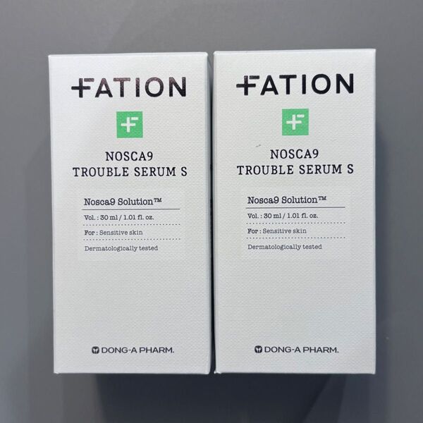 FATION ノスカナイントラブル美容液 30ml 2個
