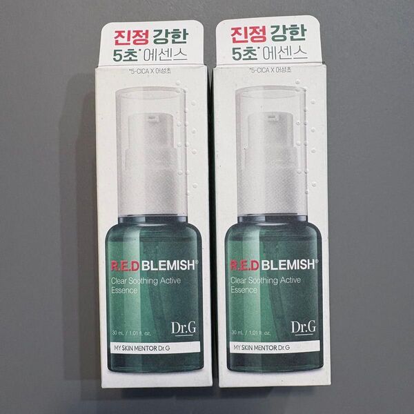 Dr.G レッドブレミッシュクリアスージングアクティブエッセンス 30ml 2本