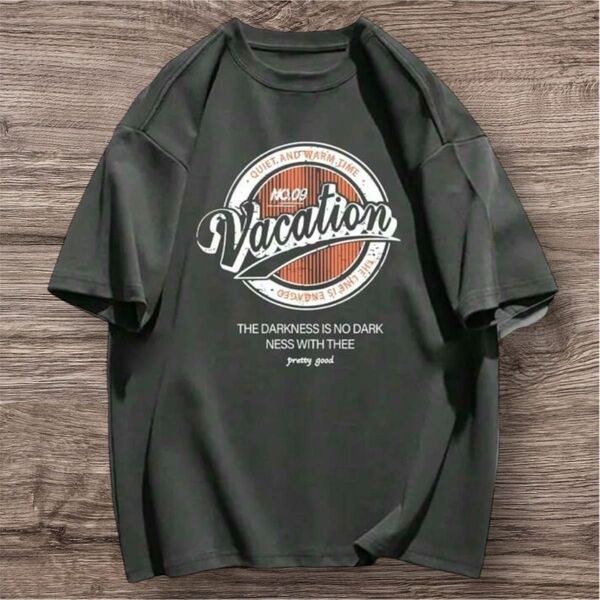 Vacation ロゴTシャツ グレー