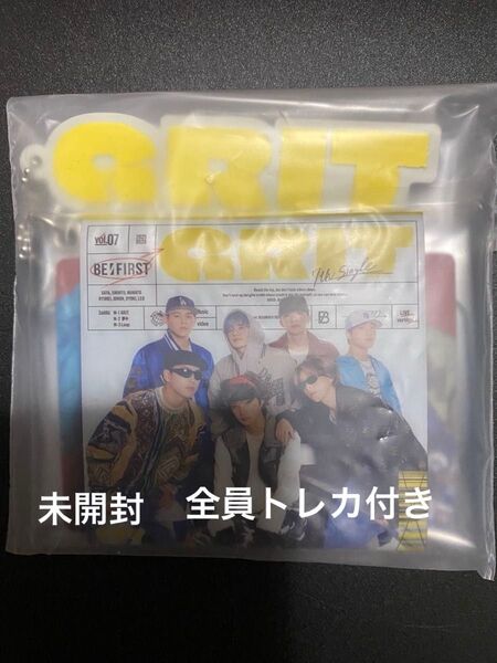 BE:FIRST GRIT マルチケース付きラバーキーホルダー 集合トレカ付
