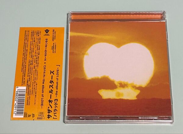 サザンオールスターズ バラッド3 ベスト盤 2枚組 CD 帯付き プラケース交換済み