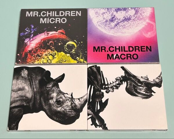 Mr.Children ベスト盤 CD 4枚セット 肉 骨 MICRO MACRO 1992-1995 1996-2000 他