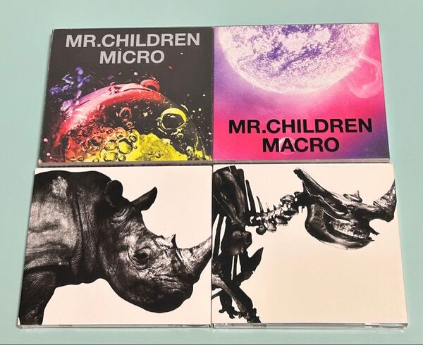 Mr.Children ベスト盤 CD 4枚セット 肉 骨 MICRO MACRO 1992-1995 1996-2000 他