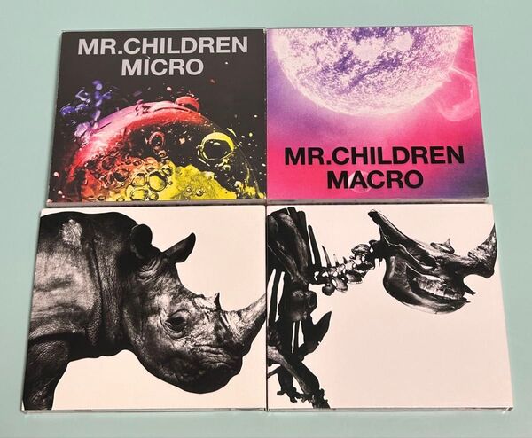 Mr.Children ベスト盤 CD 4枚セット 肉 骨 MICRO MACRO 1992-1995 1996-2000 他
