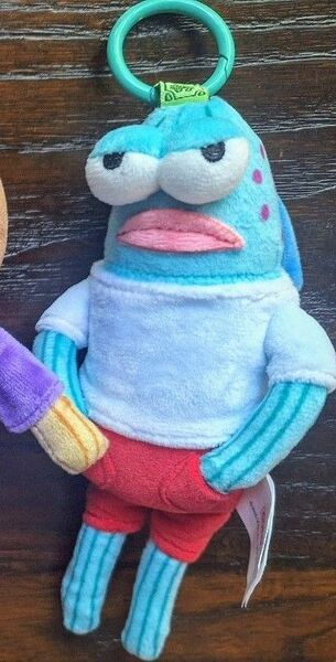 ポップマート スポンジボブ ビキニボトムバディーズ おかしなぬいぐるみシリーズ Cool Fish