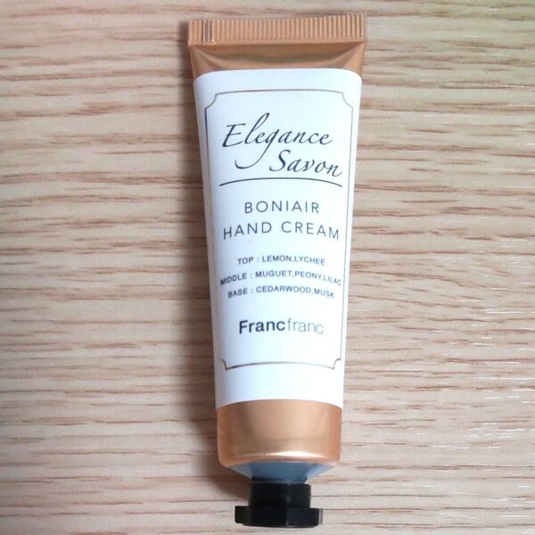 新品 未使用 フランフラン Franc franc ボニエール ハンドクリーム S エレガンス ザボン 美容 コスメ ハンドケア