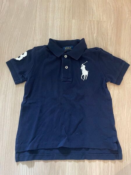 ポロラルフローレン Polo Ralph Lauren ネイビー シャツ 2T 95㎝
