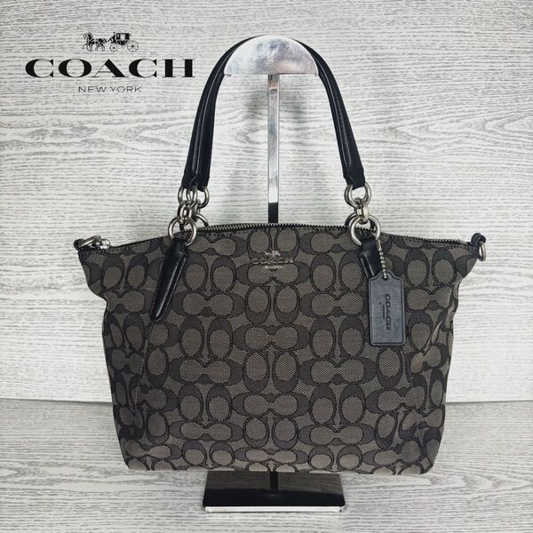 極美品級 COACH コーチ トートバック ハンドバッグ S7722