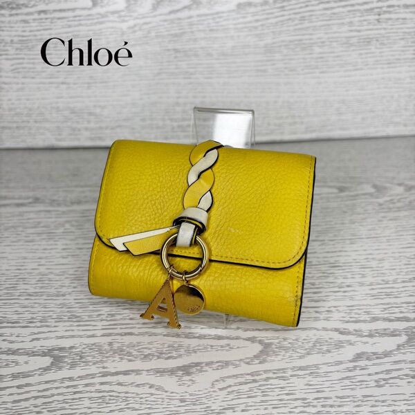 極美品 Chloe クロエ 財布 コンパクトウォレット 三つ折り S9039
