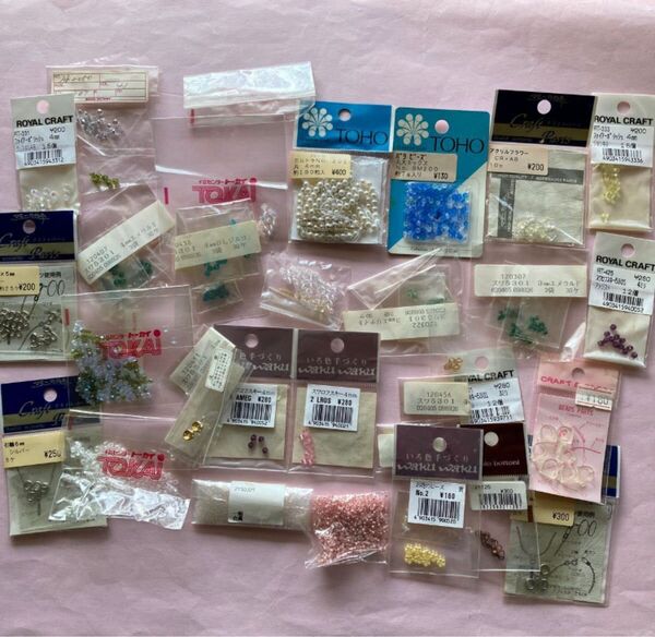 【ビーズ 他、手芸用品】まとめ売り