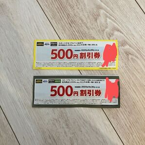 アルペン、スポーツデポで使える500円クーポン券
