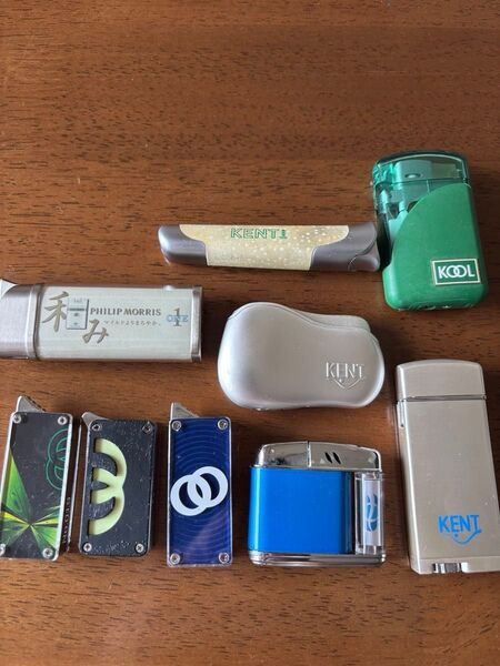 非売品 ノベルティ ライター KENT KOOL PHILIP MORRIS ガスライター
