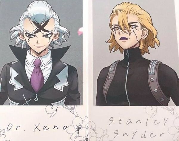 スタンリー スナイダー ミニイラストカード ゼノ Dr.STONE ミニイラストカード