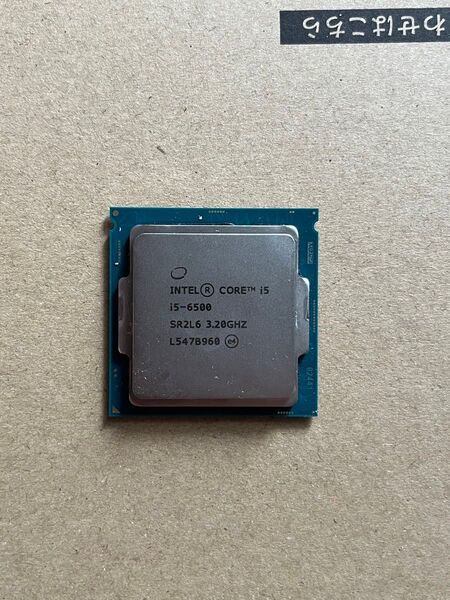 動作品 Intel Core i5-6500 3.20GHz LGA1151 CPU 即時支払い可能な方限定特価品
