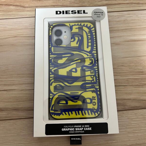 DIESEL ディーゼル iPhone 12 mini ケース おしゃれ デザイン 箱付き