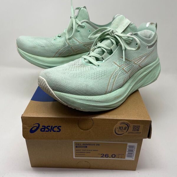 asics GEL-NIMBUS 26 ゲルニンバス メンズ レディース ランニングシューズ 26.0cm アシックス 元箱あり