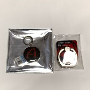 アニメイトカフェ 仮面ライダーW アクセル スマホリング ドリンクマーカー