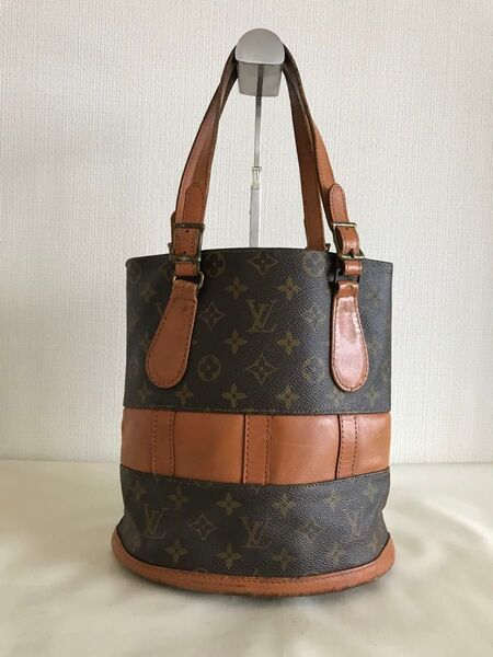 良品 ルイヴィトン トートバッグ バケットPM