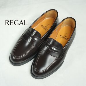 《新品・未使用品》REGAL コイン ローファー 23.5 ダークブラウン