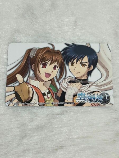 【 新品 未使用 】空の軌跡 SC エステル ヨシュア テレカ テレホンカード