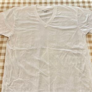 未使用 白Tシャツ Vネック (メンズ L)