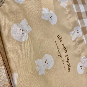 かわいい わんこのランチ巾着