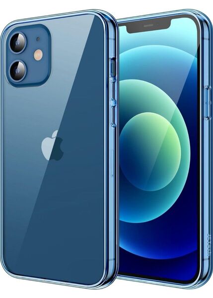 iPhone12 / iPhone12 Pro ケース (6.1インチ専用) 黄ばみなし 衝撃吸収 バンパーカバー