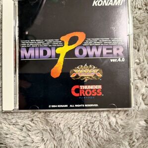 KONAMI MIDI POWER ver.4.0 音楽CD XEXEX THUNDER CROSS