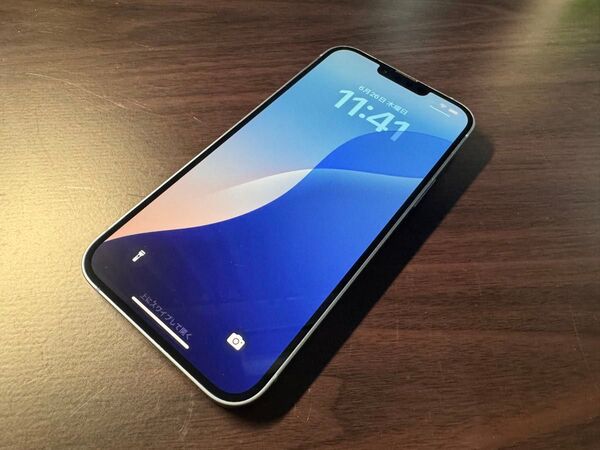 iPhone14Plus 128GB ブルー SIMフリー 動作良品 バッテリー79%