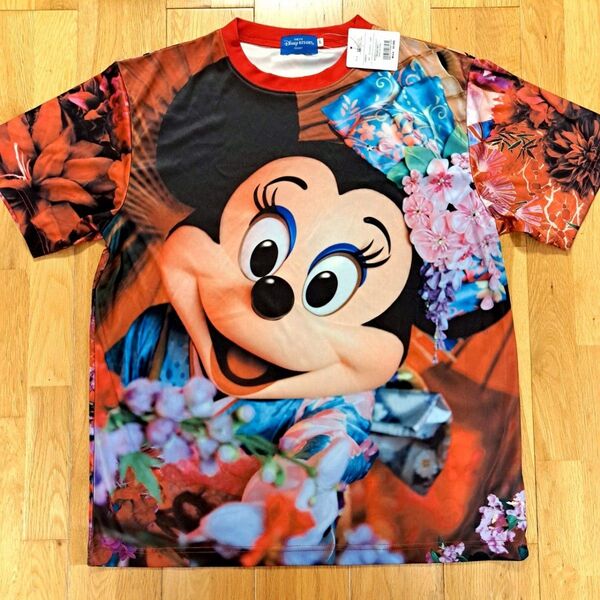 新品タグ付き ミニーマウス 実写 Tシャツ 旧フェイス Lサイズ 東京ディズニーリゾート 東京ディズニーランド イマジニング