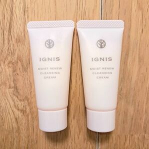 新品未開封 イグニス モイストリニュークレンジングクリーム ミニサイズ 2点セット IGNIS