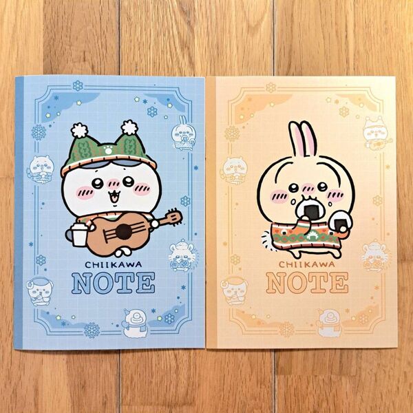 新品未使用 ちいかわ ノート 2点セット セブンイレブン コラボ ハチワレ うさぎ