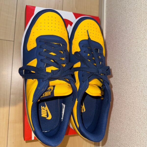 Nike Terminator Low "University Gold and Navy/Michigan" 28.5