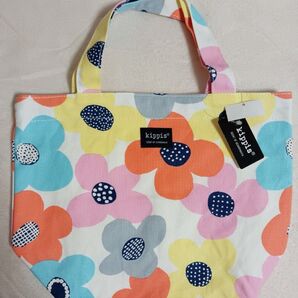 キッピス ランチトート タグ付き新品未使用品 トートバッグ 花柄